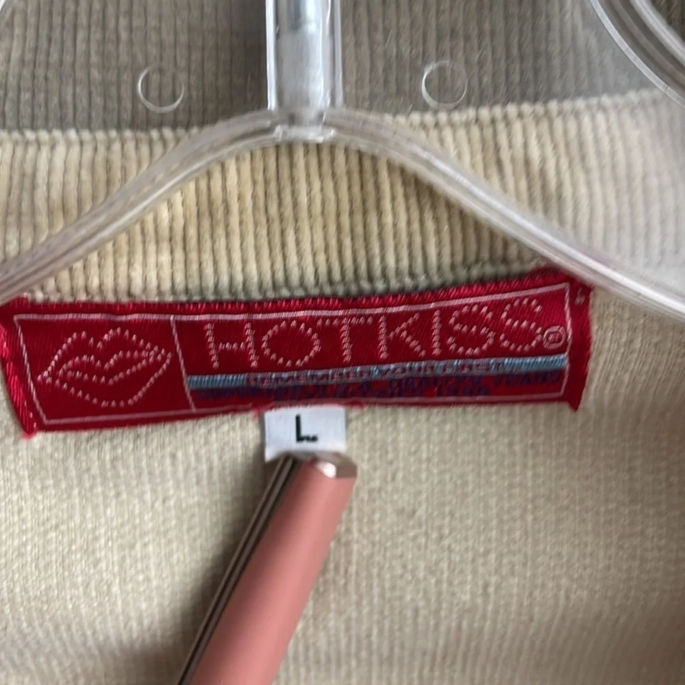 Hot Kiss Women’s Tan Jacket w/ Front Snap Buttons & Frayed Bottom Hem - Size L